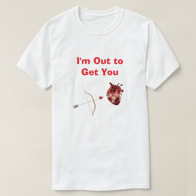 Jag är ute efter dig T-shirt (Design framsida)