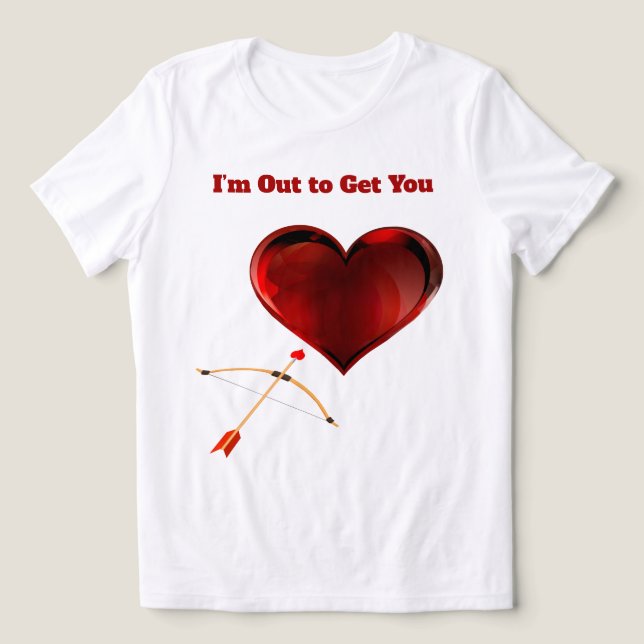 Jag är ute efter dig  t shirt (Design Framsida)