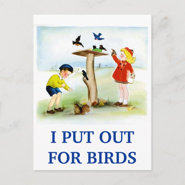 Jag är ute vykort (Framsida)