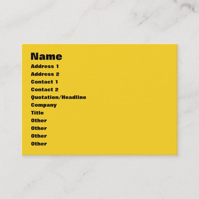 Jag är utjämnad som smör visitkort (Framsida)