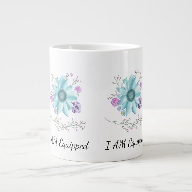 Jag är utrustad med specialitet mugg jumbo mugg (Framsidan)