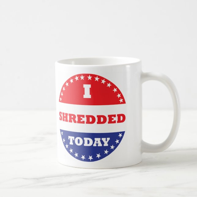 Jag är utskämd i dag kaffemugg (Höger)