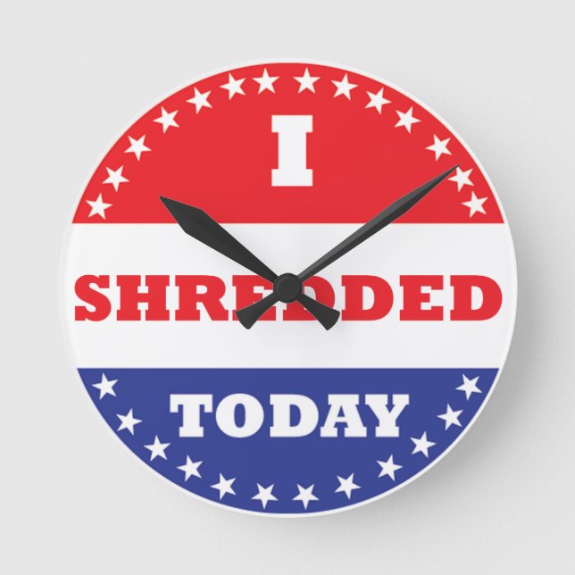 Jag är utskämd i dag rund klocka (Framsida)