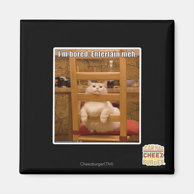 Jag är uttråkad. magnet (Framsidan)