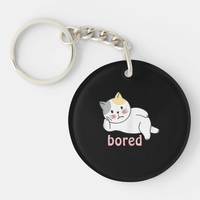 Jag är uttråkad söt Kitty Katt Djur (Framsidan)