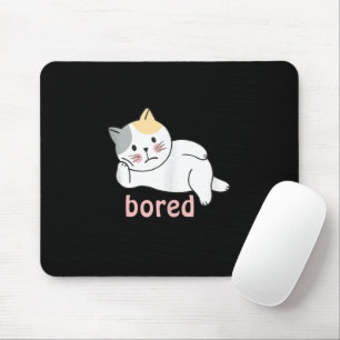 Jag är uttråkad söt Kitty Katt Djur Musmatta