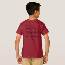 Jag är utvald Boys Basic Kortärmad T-Shirt