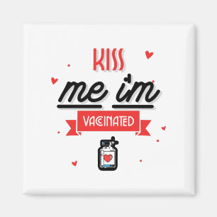 Jag är vaccinerad magnet