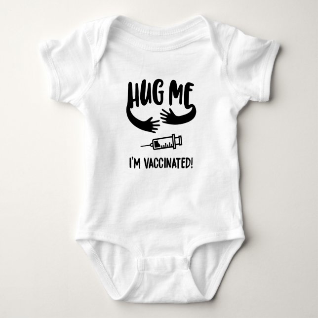 Jag är vaccinerad, vaccinerad, jag är vaccinerad t shirt (Framsida)