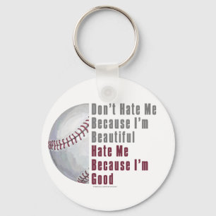 Jag är vacker, Bra Baseball Nyckelring