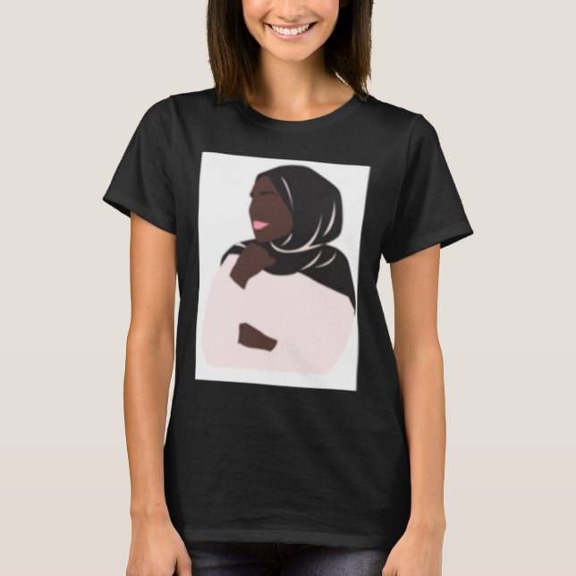 Jag är vacker! Fäst8 T Shirt (Framsida)