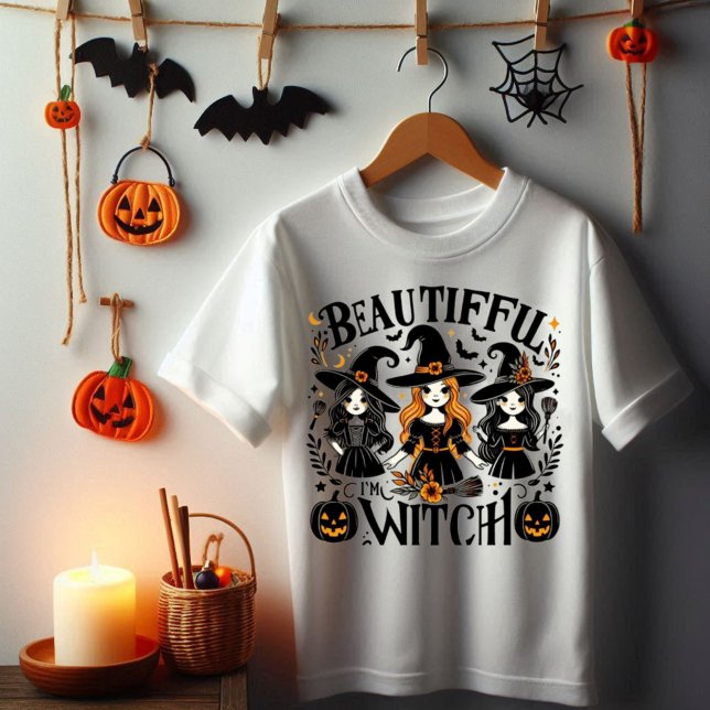 Jag är vacker häxa T-shirt (I'm Beautiful witch T-shirt )