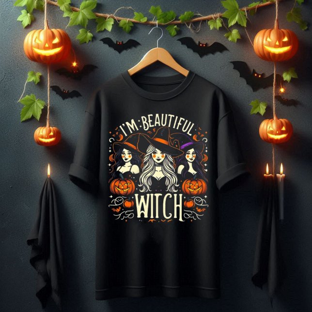 Jag är vacker häxa T-shirt (I'm Beautiful witch T-shirt )