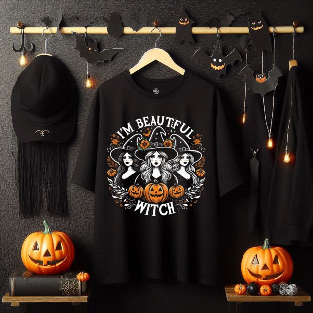 Jag är vacker häxa T-shirt (I'm Beautiful witch T-shirt )