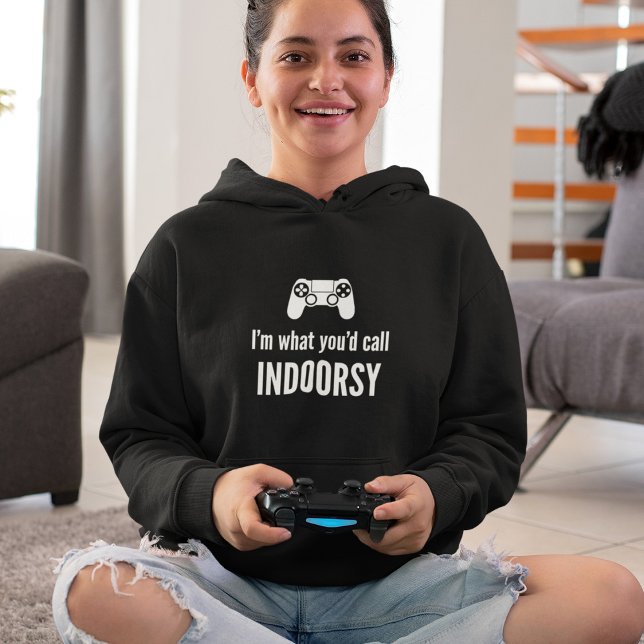 Jag är vad du skulle kalla Indoorsy Anpassade Game T Shirt (Skapare uppladdad)