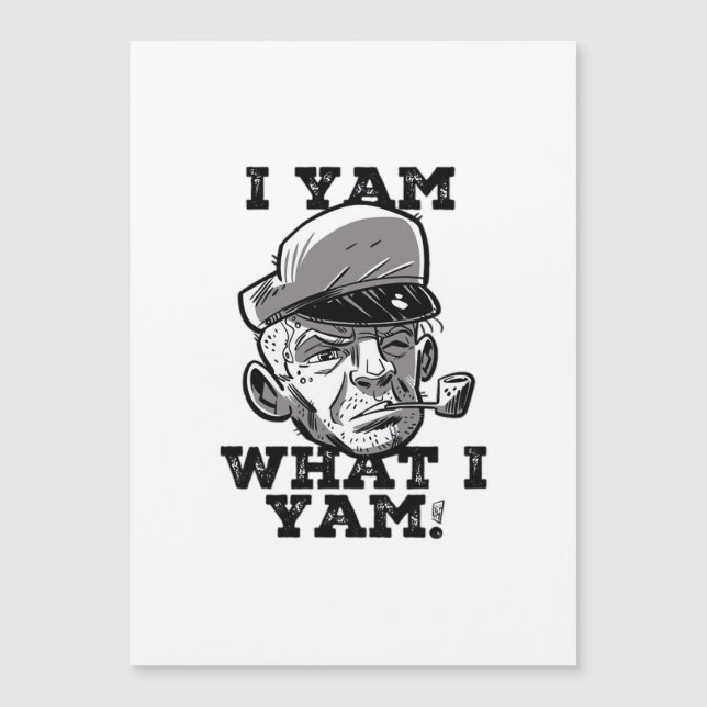 Jag är vad jag är Klassisk Meme-design (Framsida)