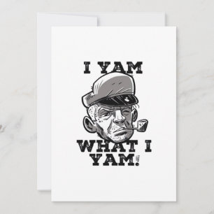 Jag är vad jag är Klassisk Meme-design Julkort