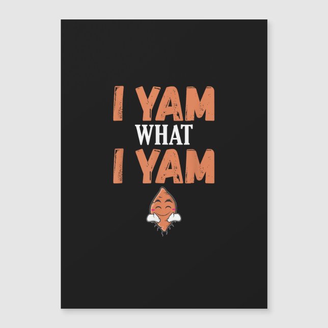 Jag är vad jag är Thanksgiving kalkon dag rolig (Framsida)