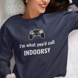 Jag är vad man kan kalla en inomhusvänlig anpassni t shirt