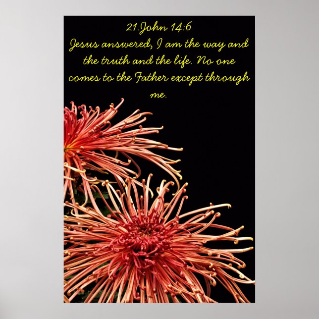 Jag är vägen och sanningen poster (Framsidan)