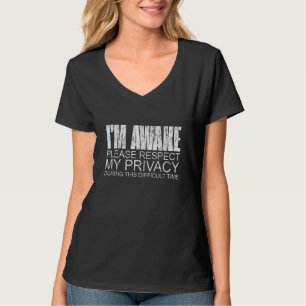 Jag är vaken, respektera min integritet Swea T Shirt