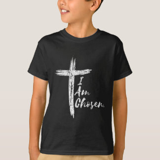 Jag är vald av kristen 2025 t shirt