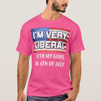 Jag är väldigt liberal med mitt Konservativ med Gu T Shirt