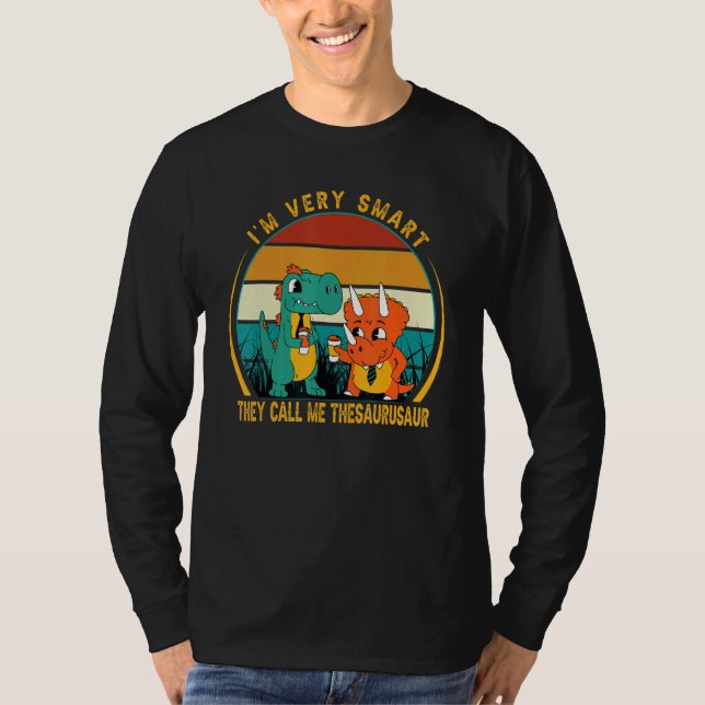 Jag är väldigt smart att de kallar mig Thesaurusau T Shirt (Framsida)