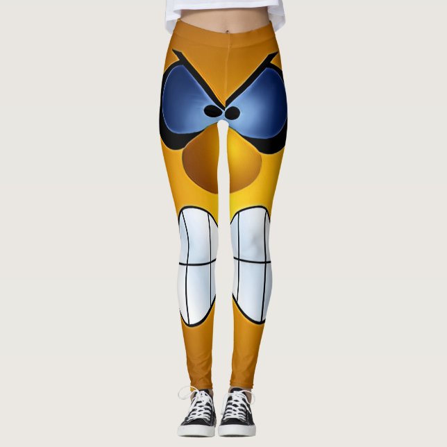 Jag är väldigt sur. leggings (Framsida)