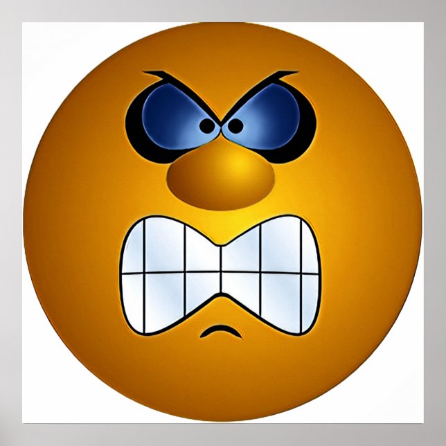 Jag är väldigt sur. poster (Framsidan)