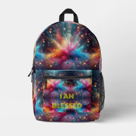 Jag är välsignad ryggsäck Travel Print Sew Bag
