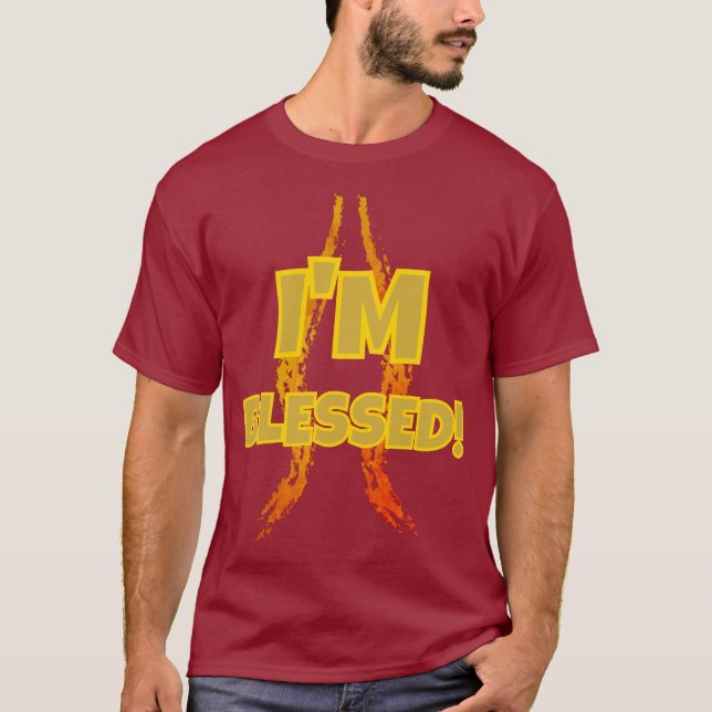 JAG ÄR VÄLSIGNAD! T SHIRT (Framsida)