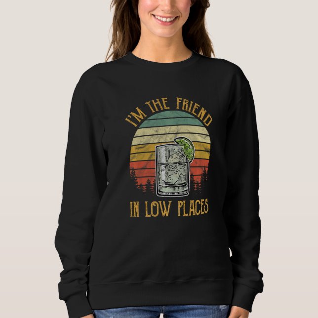 Jag är vän i Low Ställen Land Music T Shirt (Framsida)