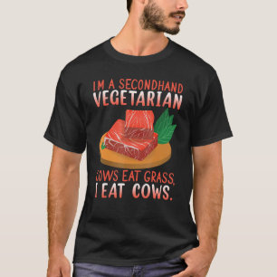 Jag är Vegetarian Vegan i andra hand T Shirt