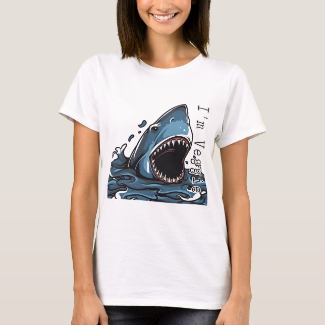 Jag är veggie T-Shirt (Framsida)