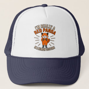 Jag är Verkligen A Red Panda Cute Pet Animal Pand Keps