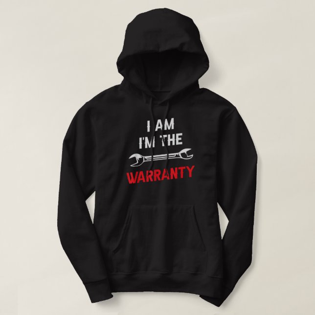 Jag är Verktyg Hobbybilsmekanismen Hoodie (Design framsida)