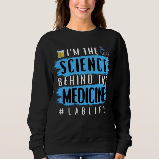 JAG ÄR VETENSKAPEN BAKOM LÄKEMEDLET #LABLIFE T SHIRT
