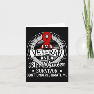 Jag är veteran och en medvetenhet om blodcancer kort