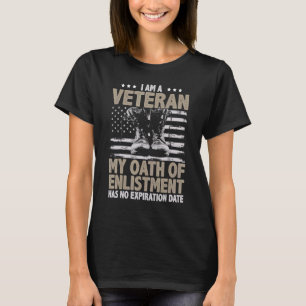 Jag är veteran och jag har ingen expira. t shirt