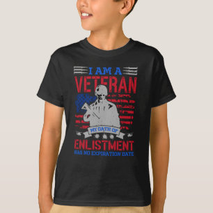 Jag är veteran - Perfekten USA Hero Gift T Shirt