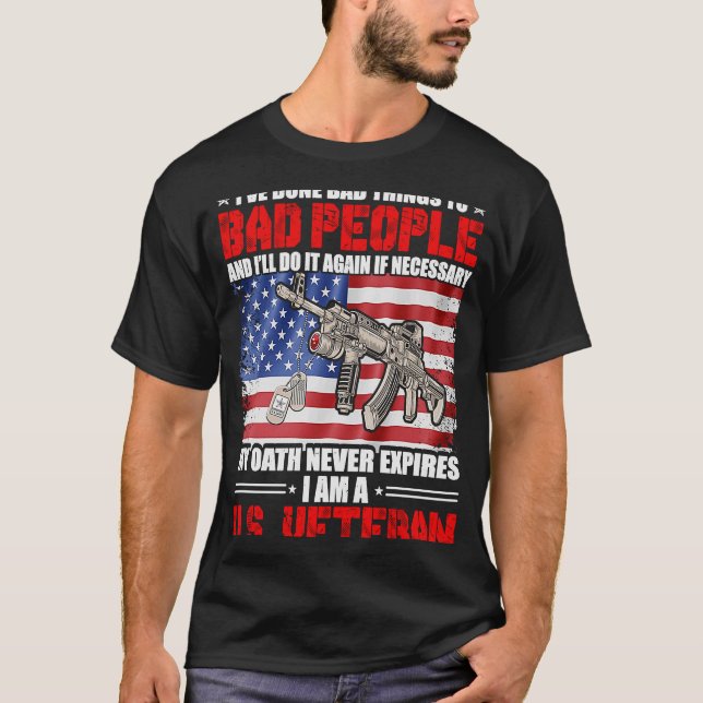 Jag är veteran t shirt (Framsida)