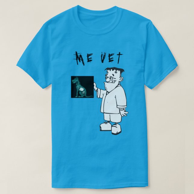 Jag är veterinär t shirt (Design framsida)
