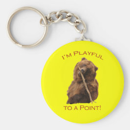 Jag är vid en punkt! nyckelring