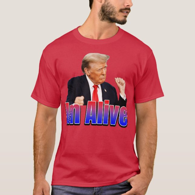 JAG ÄR VID LIV 2 T SHIRT (Framsida)