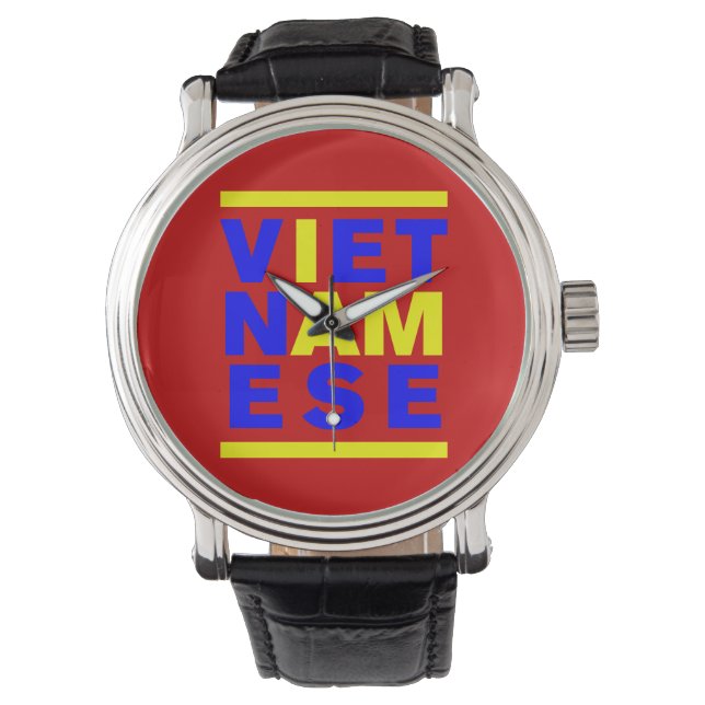 JAG ÄR VIETNAMESE ARMBANDSUR (Framsida)