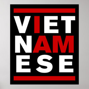 JAG ÄR VIETNAMESE POSTER