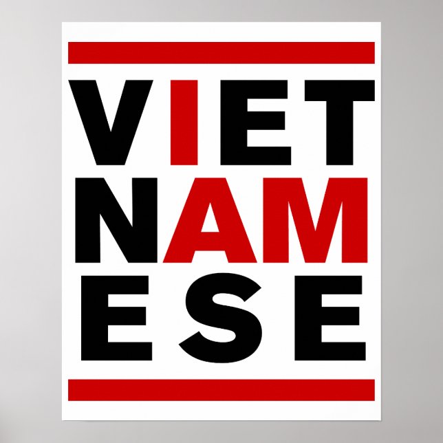 JAG ÄR VIETNAMESE POSTER (Framsidan)