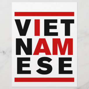 JAG ÄR VIETNAMESE REKLAMBLAD