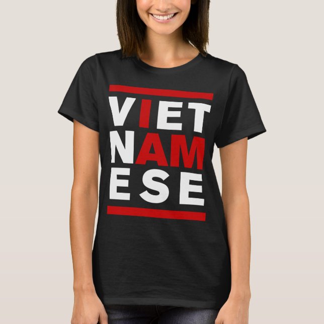 JAG ÄR VIETNAMESE T-SHIRT (Framsida)
